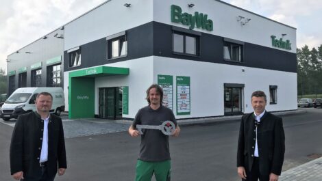 Neues BayWa-Technikzentrum im sächsischen Neumark
