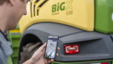Neue agroparts Mobile App für Krone Maschinen