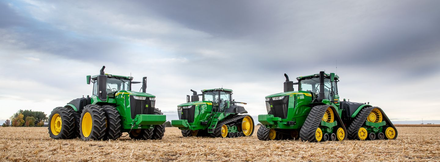 Neue Traktoren der Serie 9 bis 691 PS von John Deere