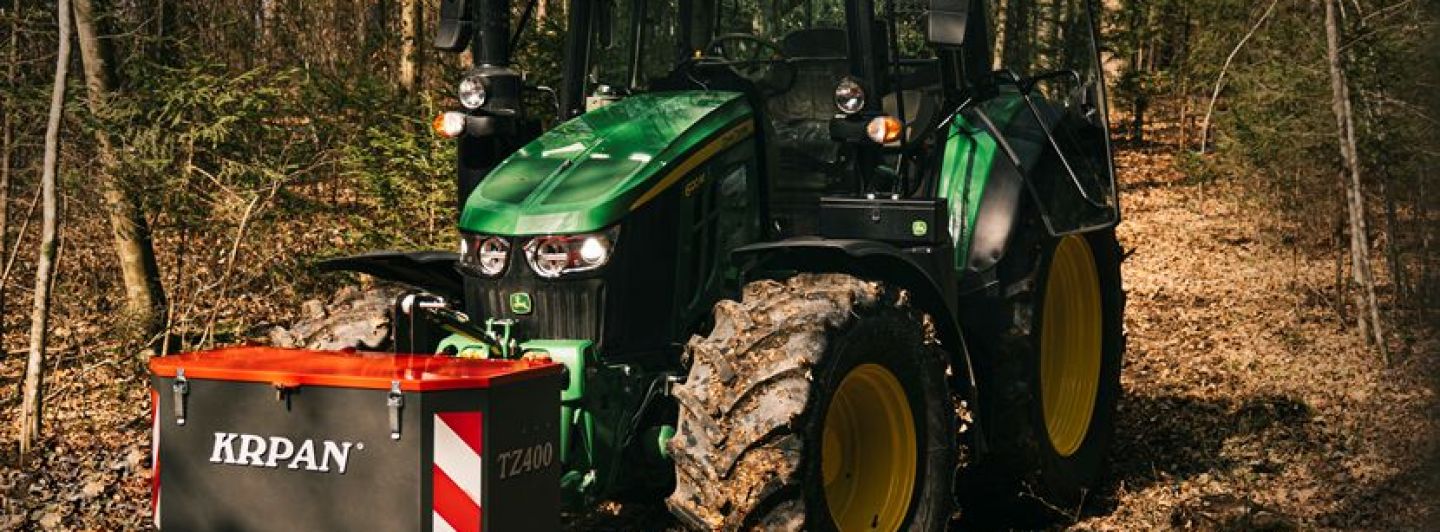 Traktorkiste von Krpan: Stauraum für Forstzubehör