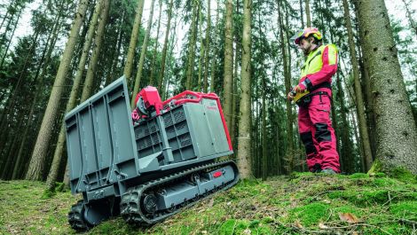 Suffel SmartSkidder – Forstmaschine für kleine Flächen