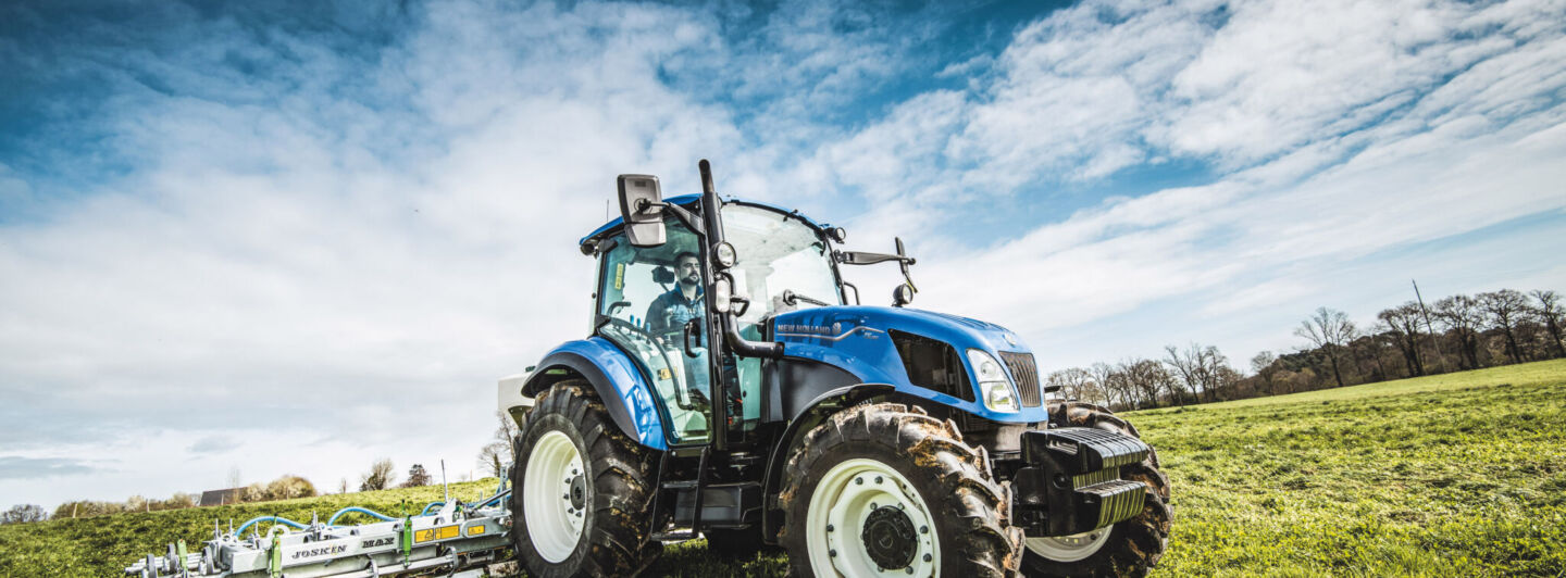 New Holland führt T5 Utility Stufe V und T5 Electro Command Stufe Traktorreihe ein