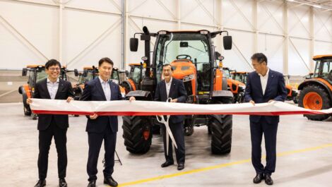 Kubota eröffnet neues Montage- und Vertriebszentrum in den Niederlanden