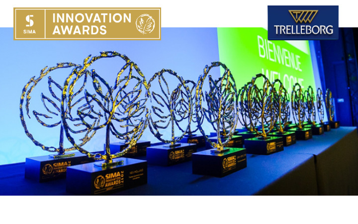 Trelleborg ist jetzt für den SIMA Innovation Awards 2022 nominiert