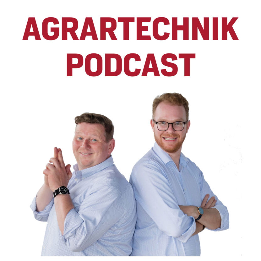 Podcast gehört für die Alexander Bohnsack und Lukas Arnold inzwischen zum Geschäft. EInmal im Monat setzen sie sich gemeinsam vors Mikrofon und reden über die Landtechnikbranche.