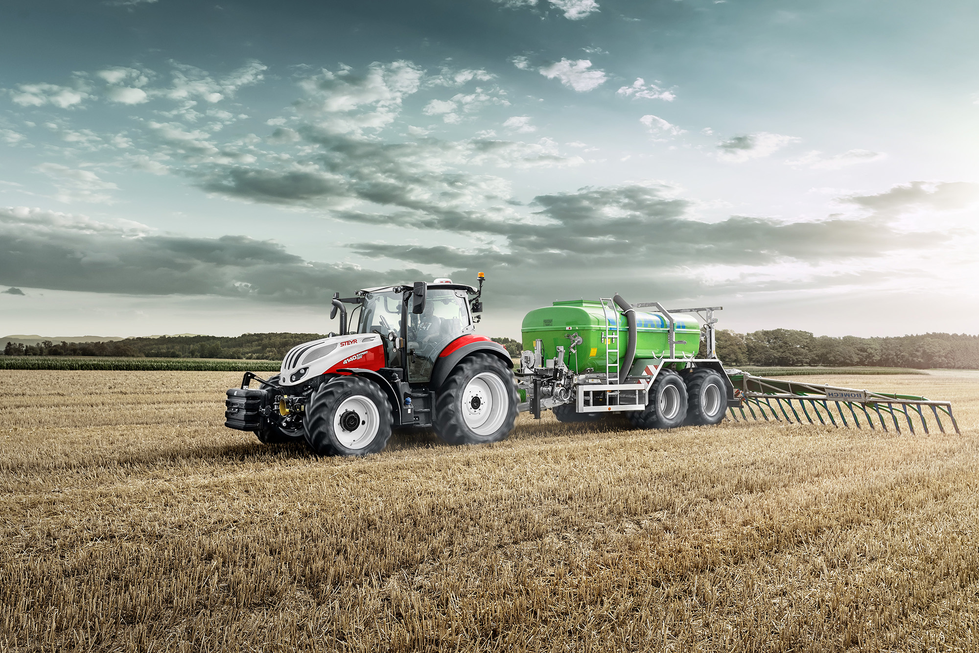 Steyr Expert CVT Traktoren jetzt mit neuen Funktionen
