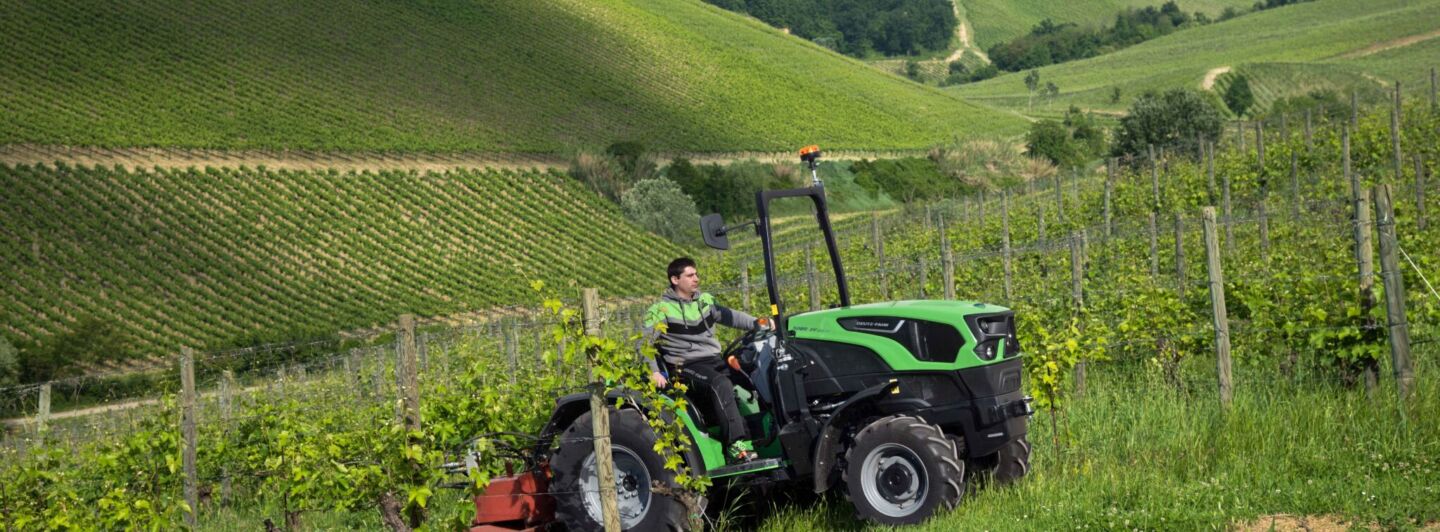 Deutz-Fahr stellt neue Traktoren für Obst- und Weinbau vor