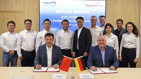 Bosch Rexroth und Zhuhai Enpower Electric planen Joint Venture