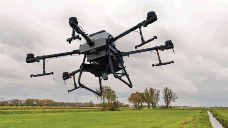 Rudloff testet Drohnen im Grünland