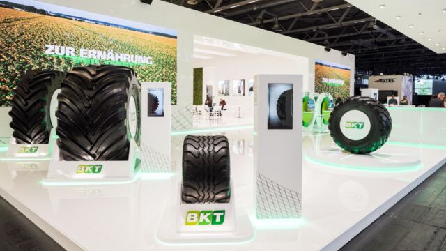 BKT will seine neuen Reifen bei Fachmesse in Szene setzen